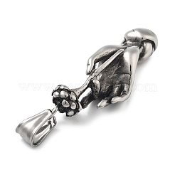 Anhänger aus Edelstahl 304&nbsp;STAS-V008-13AS