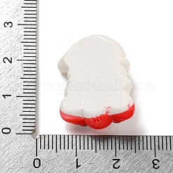 Cabochons décodés en résine opaque de Noël&nbsp;RESI-U006-02B