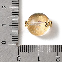 Perline di cristallo di quarzo naturale&nbsp;KK-D262-08G-04