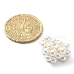 Muschelperlen-Kupferdraht umwickelte Anhänger&nbsp;PALLOY-TA00046