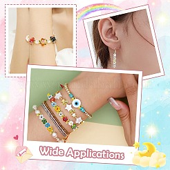 120pcs 6 Arten Messingperlen&nbsp;KK-CJ0003-42