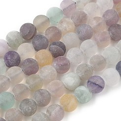 Natürlichen Fluorit Perlen Stränge&nbsp;G-K292-01