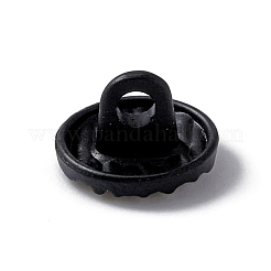 1-Loch-Schaftknöpfe aus Aluminium&nbsp;BUTT-WH0027-09A-01