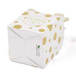 Weihnachtsthema Papierfaltengeschenkboxen&nbsp;CON-G012-01C