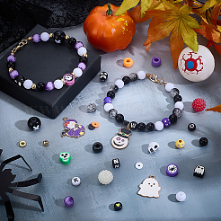DIY-Armband-Bastelsets zum Thema Halloween&nbsp;DIY-WH0750-047