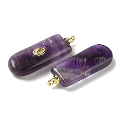 Natürlichen Amethyst Edelsteinanhänger&nbsp;G-H328-02G-A05