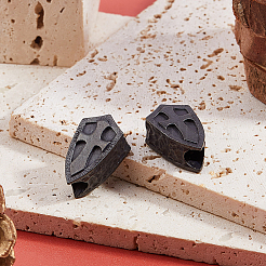 2 perlina europea in ottone&nbsp;KK-DC0004-80B