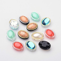 Oval taiwan Acryl mehradrige Verbinder&nbsp;ACRT-O001-C-04
