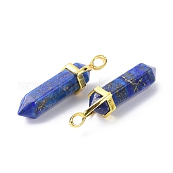 Natürliche Lapislazuli Anhänger hingewiesen&nbsp;G-G025-01G-03