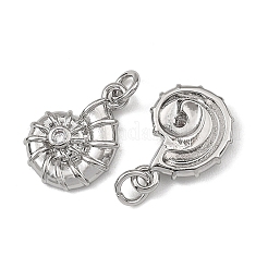 Shegrace Messing-Anhänger mit klarem Zirkonia-Pavé&nbsp;XGRQ4D238-653P