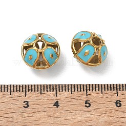 Perles en émail en acier inoxydable 304&nbsp;SA-H002-01F-G
