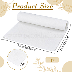 Estera de fieltro de lana&nbsp;AJEW-WH0819-015D
