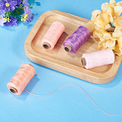 4 rollo de cordón de poliéster encerado de 4 colores&nbsp;YC-TA0001-29C