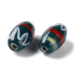 Abalorios de porcelana hechas a mano&nbsp;PORC-G011-05D