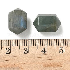 Natürliche gemischte Edelsteine Doppelterminal spitze facettierte Chunk Bullet Beads&nbsp;G-C252-04