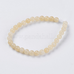 Chapelets de perles en jade topaze naturelle&nbsp;X-G-G515-10mm-03B