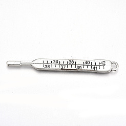 Gros pendentifs en alliage de style tibétain&nbsp;X-TIBE-S323-039AS-RS