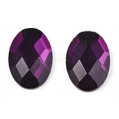 Cabochons di vetro placca&nbsp;GGLA-R007-14x10mm-08