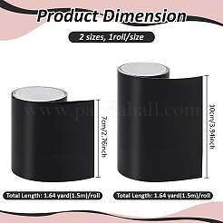 2 Rolle 2 Farben TPU aufblasbares Reparaturband&nbsp;AJEW-BC0010-27A