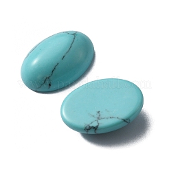 Synthetische türkisfarbene Cabochons&nbsp;G-WH0018-041D