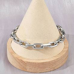 304 Edelstahl-Kabelkettenarmbänder für Damen und Herren&nbsp;BJEW-Z143-19P