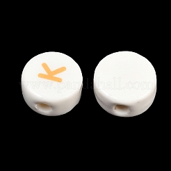 Perline porcellana stampato fatto a mano&nbsp;PORC-T136-01C