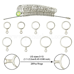 28 Stück Ringmaßmesser aus Legierung&nbsp;TOOL-YW0001-79