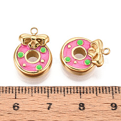 Pendentifs en acier inoxydable 304 émaillés&nbsp;X1-STAS-T068-10A