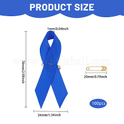 Spilla in nylon con nastro di sensibilizzazione&nbsp;JEWB-WH0056-008B
