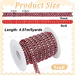 5 Yards Glas-Strass-Becherketten&nbsp;RB-WH0013-01C