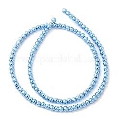Chapelets de perles en verre électroplaqué&nbsp;EGLA-C007-10G