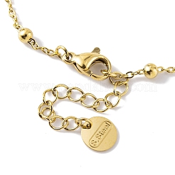 Set di orecchini a bottone e collane con ciondolo in turchese sintetico&nbsp;SJEW-M100-02C-G