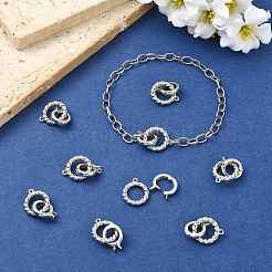 8 Stück Messing-Faltverschlüsse&nbsp;KK-FS0002-19P