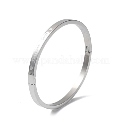 Ensemble de bracelets rainurés en acier inoxydable 304&nbsp;BJEW-F464-02
