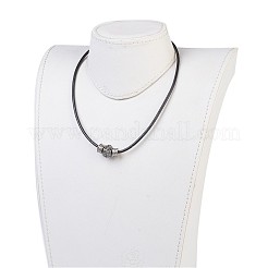 Cordoncino di cuoio set di gioielli vacchetta&nbsp;SJEW-JS00989-03