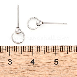 Ohrstecker aus anlaufgeschütztem 304 Edelstahl&nbsp;STAS-H226-08P-01