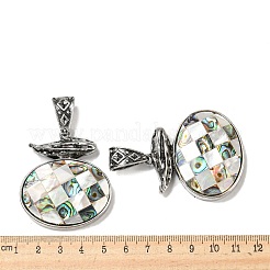 Natur Paua Muschel Anhänger&nbsp;FIND-Z032-04C