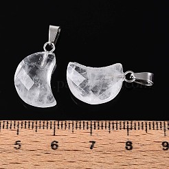 Naturquarz Kristall Anhänger&nbsp;G-N349-02K-P