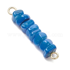 10 pieza de dijes conectores de cuentas de concha de agua dulce natural teñida en 10 colores&nbsp;PALLOY-JF04516-02