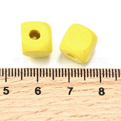 Perle di legno verniciate a spruzzo&nbsp;WOOD-P021-01C-27