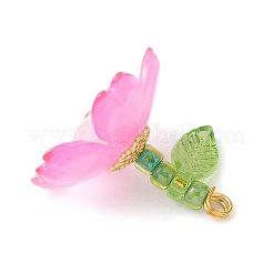 Pendentifs en acrylique transparent &nbsp;PALLOY-MZ00822-01