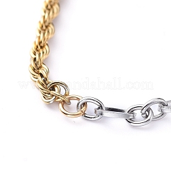 Bracelets à chaîne en acier inoxydable 304&nbsp;BJEW-JB05238