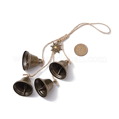 Campana colgante de hierro decoracion&nbsp;HJEW-JM02240