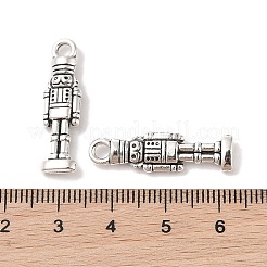 De style tibétain pendentifs alliage de soldats&nbsp;X-TIBEP-GC160-AS-RS