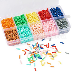 80 g 10 Farben Backfarbe Glasperlen (gedreht)&nbsp;SEED-TA0001-47