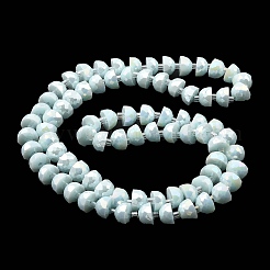 Brins de perles de verre à plaque de couleur ab&nbsp;EGLA-P051-02A-B05