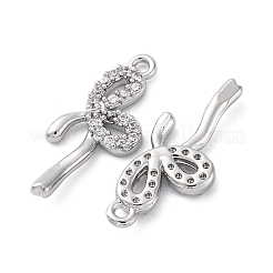 Messing Strass Anhänger&nbsp;KK-E793-16P