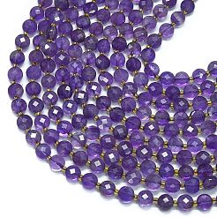 Natürlichen Amethyst Perlen Stränge&nbsp;G-K389-B63-01