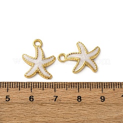 Pendentifs en acier inoxydable 304 émaillés&nbsp;STAS-L299-19G-06