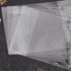 Transparente PVC-Buchhüllen&nbsp;AJEW-WH20048-84D
